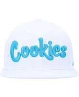 Cookies Clothing Men's White Original Logo Snapback Hat