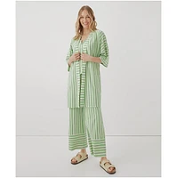 Pact Women's Organic Cotton Staycation Short Robe