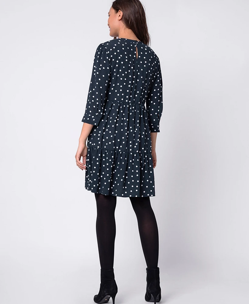 Seraphine Women's Polka Maternity Nursing Dress