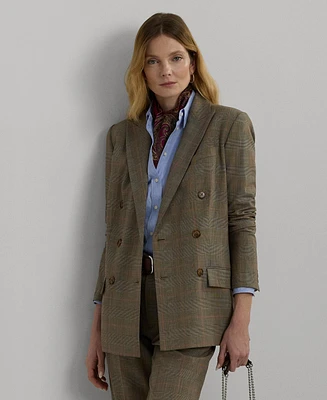 Lauren Ralph Women's Glen Check Blazer