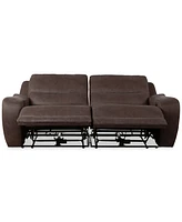Closeout! Tanico 2-Pc. Modular Sofa with 2 Power Motion Chairs