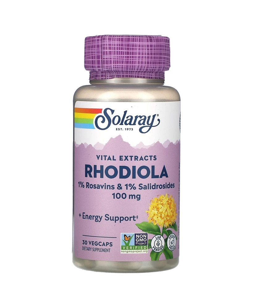 Solaray Vital Extracts Rhodiola 100 mg