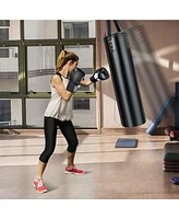 Slickblue 4-In-1 Hanging Punching Bag Set with Punching Gloves and Ceiling Hook