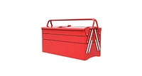 Slickblue 20 Inch Metal Tool Box Portable with 5 Trays Cantilever