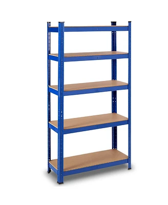 Slickblue Adjust 30 x60 Inch 5 Level Garage Tool Shelf Storage