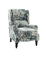 Asikli Manual Recliner with Wingback Design