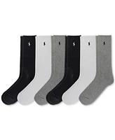 Polo Ralph Lauren Men's 6-Pk. Performance Sport Crew Socks