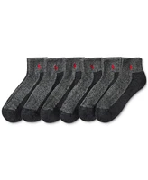 Polo Ralph Lauren Men's 6-Pk. Performance Red Pony Quarter Socks