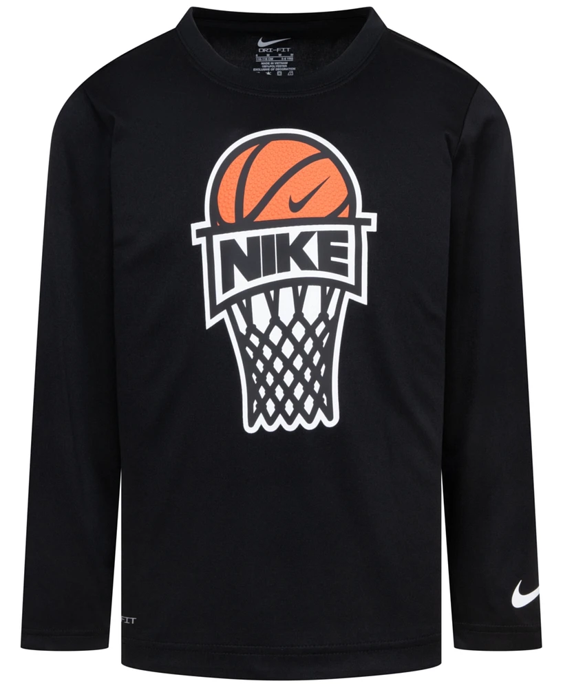 Nike Little Boys Basketball Badge Tee