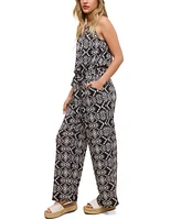 John Paul Richard Women's Printed Matte Jersey Jumpsuit