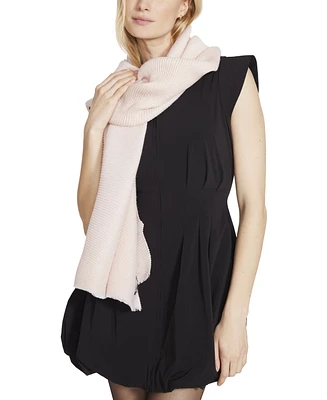 Steve Madden Women's Frayed Edge Pleat Scarf