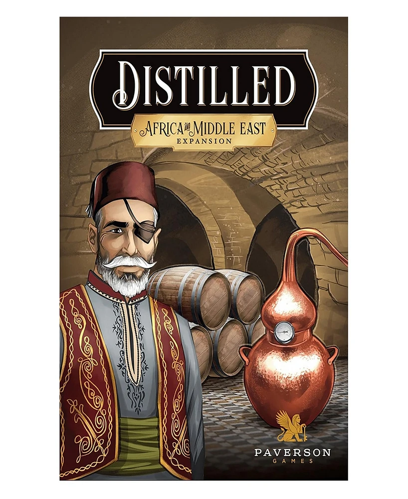 Paverson Games Distilled Africa Middle East Expansion Card Game