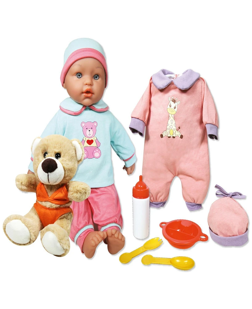 Lissi Dolls Baby Doll Billie Little Bear