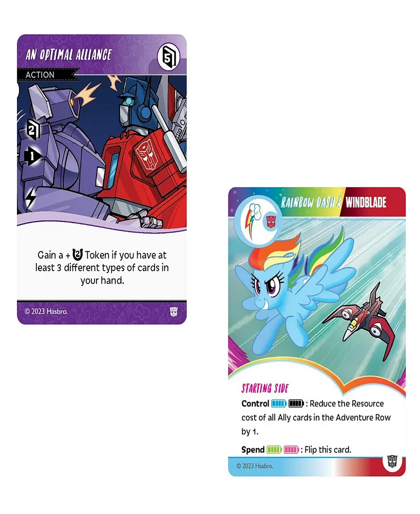 Renegade Games My Little Pony Dbg Collision Course A Transformers Crossover Expansion Game