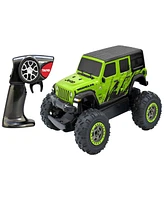 Toy Shock Jeep Green Wrangler Sahara Unlimited Rc Car