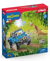 Schleich Dinosaurs Off-Road Vehicle With Dino Outpost Playset