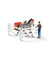 Schleich Horse Club Mia's Vaulting Set Playset