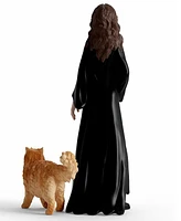 Schleich Wizarding World of Harry Potter 2-Piece Set: Hermoine Crookshanks Figurines