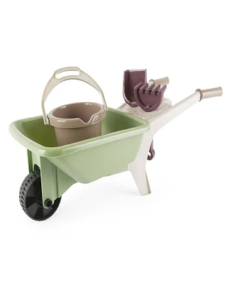 Dantoy Green Garden Wheelbarrow Playset