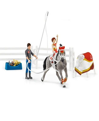 Schleich Horse Club Mia's Vaulting Set Playset