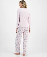 Charter Club Women's 2-Pc. Long-Sleeve Pajamas Set, Created for Macy's