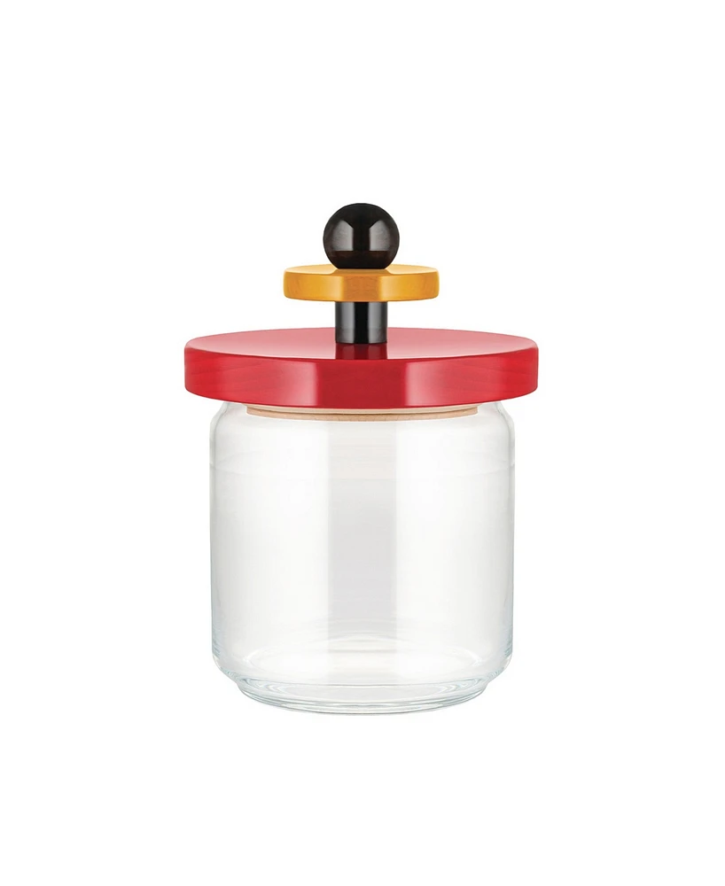 Alessi 3 cup Jar with Lid by Ettore Sottsass