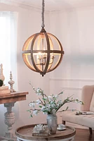Adjustable Chain Light Fixture, Bulb Not Included