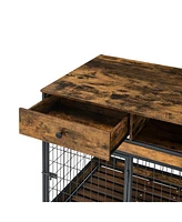 Streamdale Furniture Elegant Indoor Dog Kennel Beauty, Comfort, and Convenience for Your Furry Friend