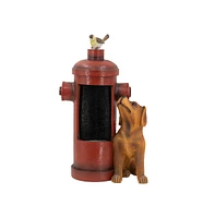 Streamdale Furniture Captivating Fire Hydrant Fountain Whimsy and Tranquility for Your Outdoor Oasis