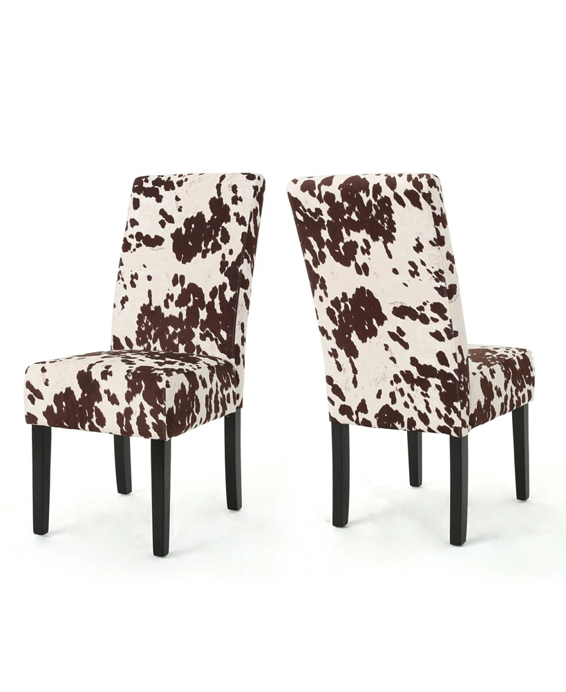 Streamdale Furniture Stylish and Durable Armless Dining Chairs with Upholstered Comfort