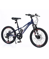 Mountain Bike for Girls and Boys Mountain 20 inch shimano 7-Speed bike