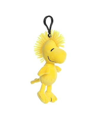 Aurora Mini Woodstock Keychain Peanuts Timeless Plush Toy Yellow 4.5"