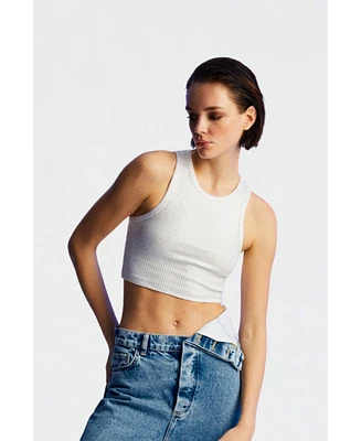 Nocturne Women's Embellished Crop Top