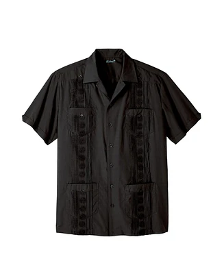 KingSize Big & Tall Short-Sleeve Guayabera Shirt