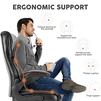 Pu Leather High Back Office Chair