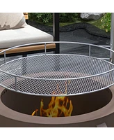 Streamdale Furniture Ultimate Smokeless Fire Pit & Grill Warmth, Ambiance, and Cooking Without Smoke