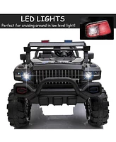 Streamdale Furniture High-Traction Ride-On Suv with Flashing Lights, Music, and Remote Control