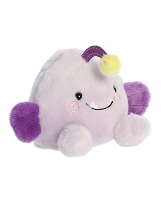 Aurora Mini Blinky Angler Fish Palm Pals Adorable Plush Toy Purple 4"