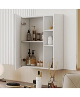 Streamdale Furniture Mirror Cabinet and Separate Wall Mirror for Bathroom Space Saving and Storage