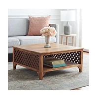 Safavieh Squall Square 1 Shelf Coffee Table