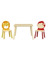 Streamdale Furniture 3-Piece Kids Table and Chair Set