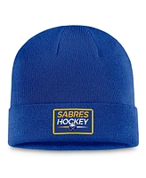 Fanatics Men's Royal Buffalo Sabres Authentic Pro Cuffed Knit Hat