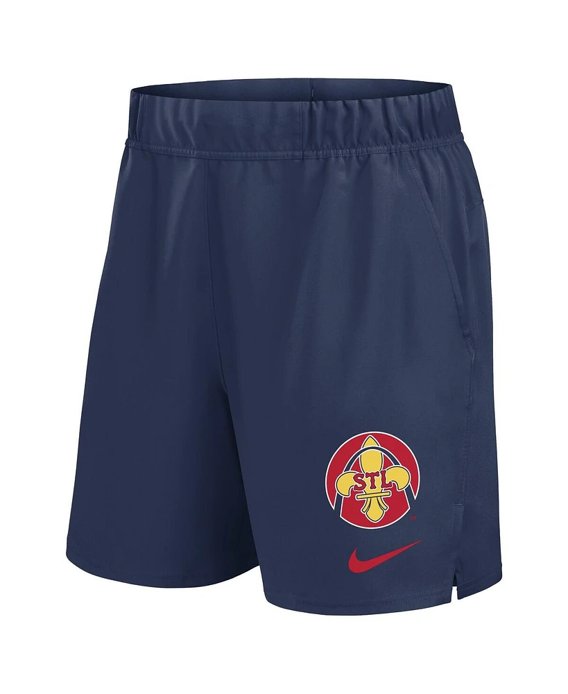 Nike Men's Navy St. Louis Cardinals 2024 City Connect Woven Victory Performance Shorts