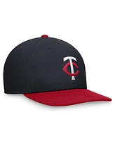 Nike Men's Navy/Red Minnesota Twins Evergreen Two-Tone Snapback Hat