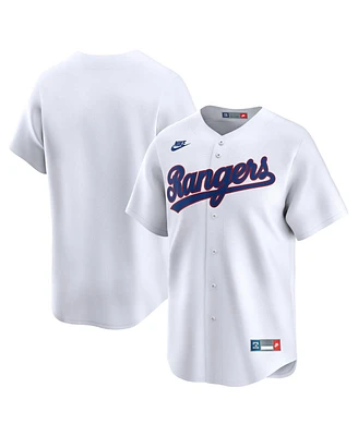 Nike Men's White Texas Rangers Cooperstown Collection Limited Jersey