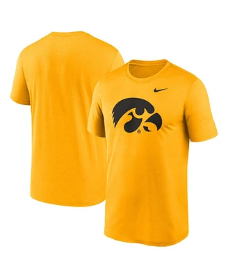 Nike Men's Gold Iowa Hawkeyes Primetime Legend Logo T-Shirt