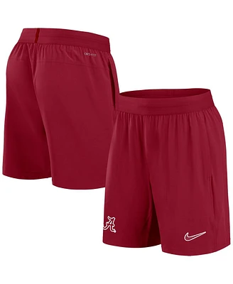 Nike Men's Crimson Alabama Crimson Tide 2024 Sideline Performance Shorts