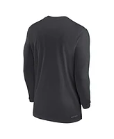 Nike Men's Michigan State Spartans 2024 Sideline Coach Uv Performance Long Sleeve T-Shirt