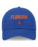 Jordan Men's and Women's Royal Florida Gators 2024 Sideline Tri-Glide Adjustable Hat