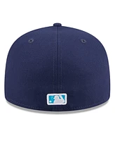 New Era Men's Navy Tampa Bay Rays 2024 Father's Day 59FIFTY Fitted Hat